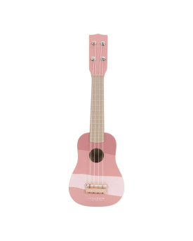Little Dutch - Ξύλινη κιθάρα(Ροζ)